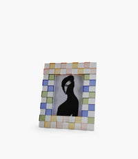 إطار صورة موزاييك كريستالي ملون - 13×18 سم