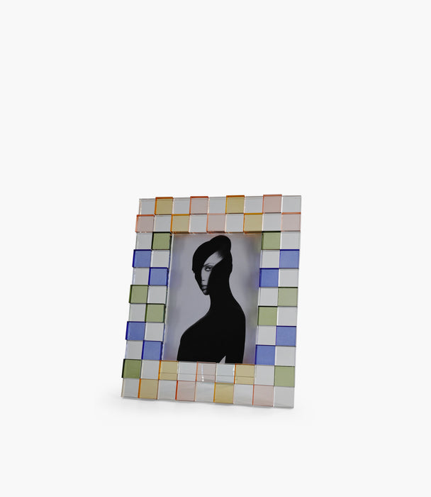 Mosaic Photo Frame Multicolor 13x18cm