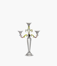 Canvas Candelabras Crystal 3 Arms 39x39x54cm - Roomours UAE