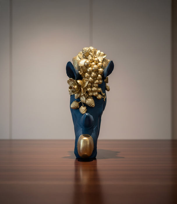 ديكور جداري ماجيك وورد بولي ريزن أزرق بشكل وحيد القرن