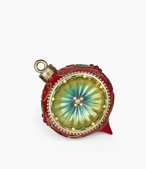 Xmas Resin Large Reflector Ornament,Multicolor, 63X56.2X56.3Cm