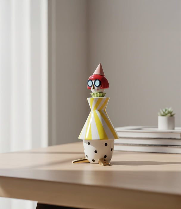 Dolomite Box In Puppet Shape, Multi, 11.5*11*25.8Cm