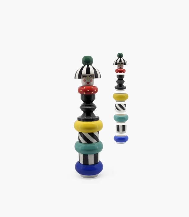 Dolomite  Vase In Puppet Shape, Multi, 20.9*20.9*84.5Cm