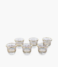 Renaissance Blue Gawa Cup, Set of 6