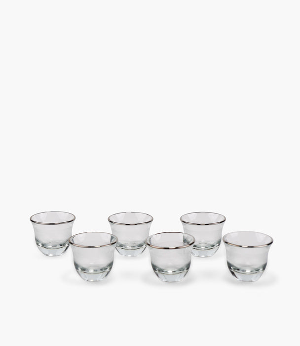 Luxe Platinum Gawa Cup, Set of 6