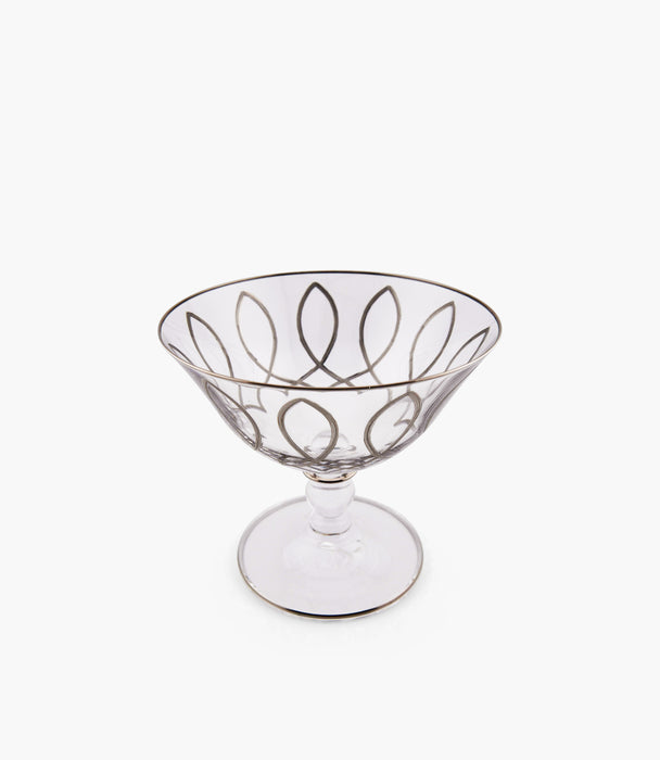 Victorian Platinum Ice Cup, Set of 6