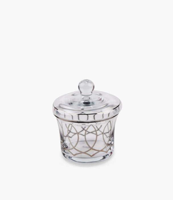 Victorian Platinum Sugar Bowl