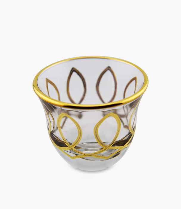 Victorian Gold Gawa Cup, Set of 6