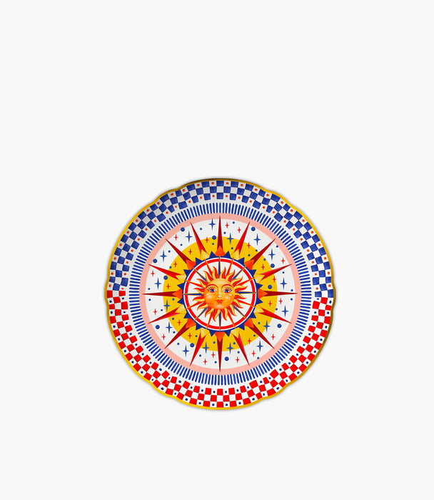 Dolce Vita Cake Plate Sun Ø32cm