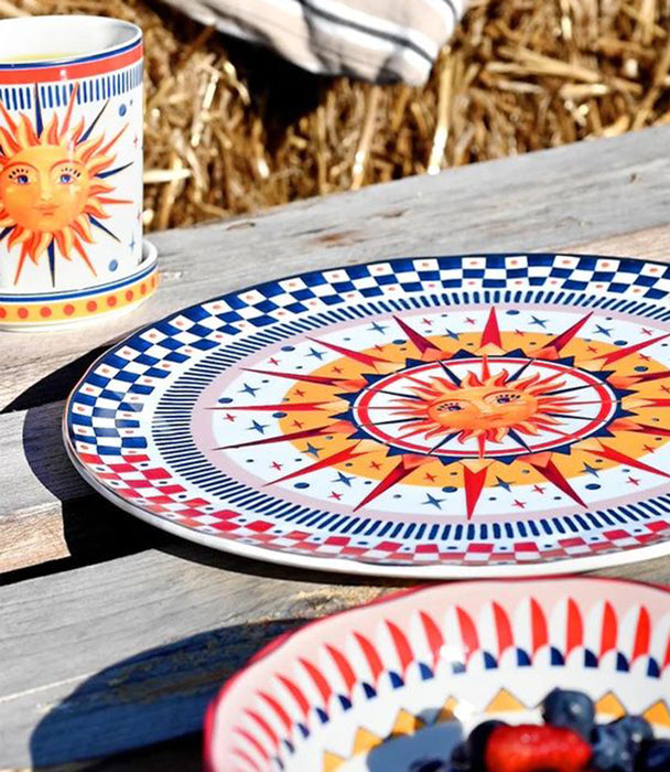 Dolce Vita Cake Plate Sun Ø32cm