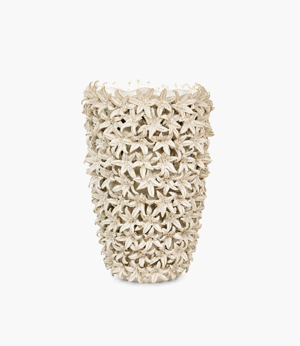 Imperial White Ceramic Vase 23*23*24cm