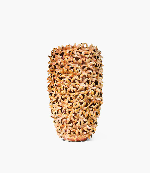 Imperial Pink Ceramic Vase 23*23*24cm