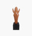 Horse Small Sculpture Polyresin Orange 67×18 Cm - Roomours UAE