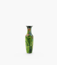 Amazonia Vase Porcelain Green, Blue and pink 82*27 cm - Roomours UAE
