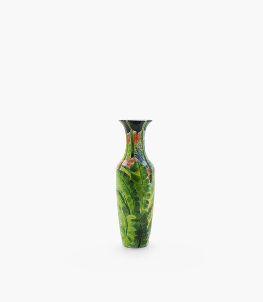 Amazonia Vase Porcelain Green, Blue and pink 82*27 cm - Roomours UAE