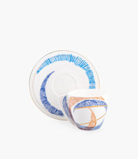 Sharq Coffee/Tea cup with saucer / 6pcs set