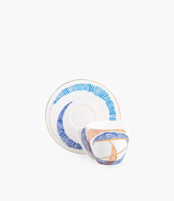 Sharq Coffee cup with saucer / 6pcs set