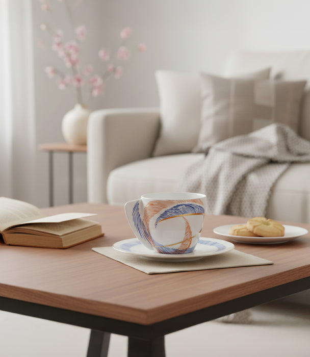 Sharq Coffee cup with saucer / 6pcs set