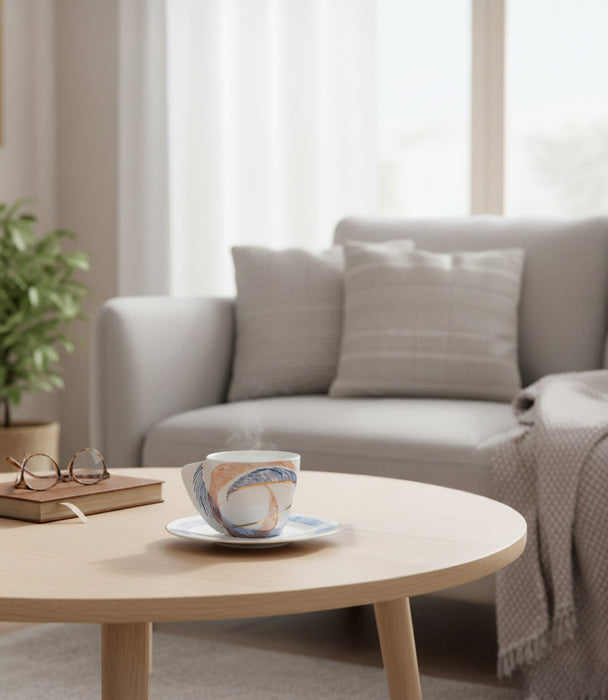 Sharq Coffee cup with saucer / 6pcs set