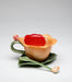 Porcelain Orchid cup & saucer w/spoonH 7.0CM - Roomours UAE