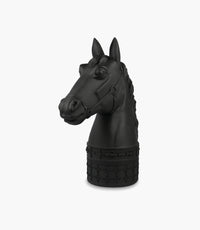 Optical Black Polyresin Horse Mini