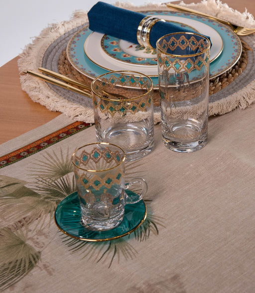 Horse Tiffany S/6 Tea Cup w/Saucer 120mL - Roomours UAE