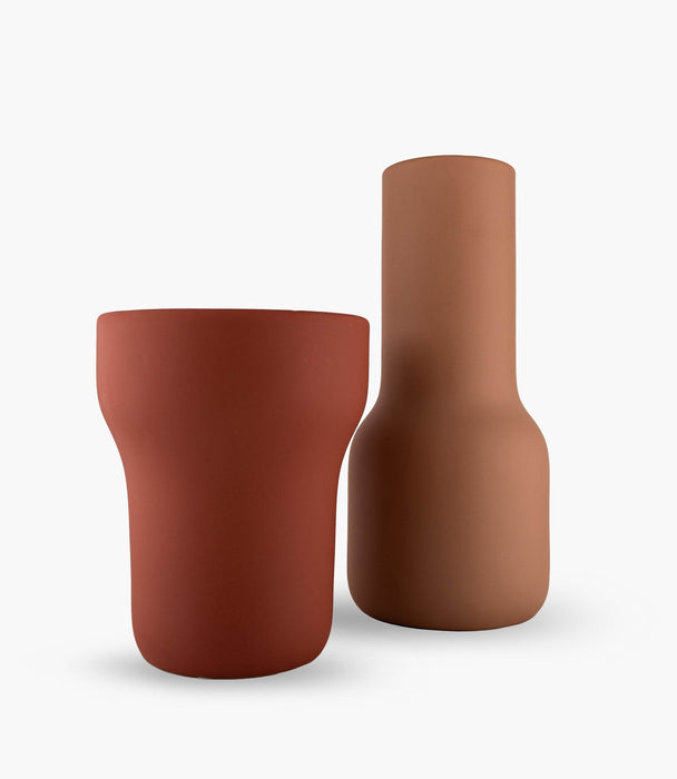 Martine Small Vase - Red - Roomours UAE