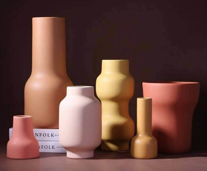 Martine Small Vase - Red - Roomours UAE