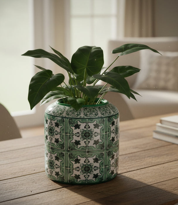 Palette Green Vase 22*22*22cm
