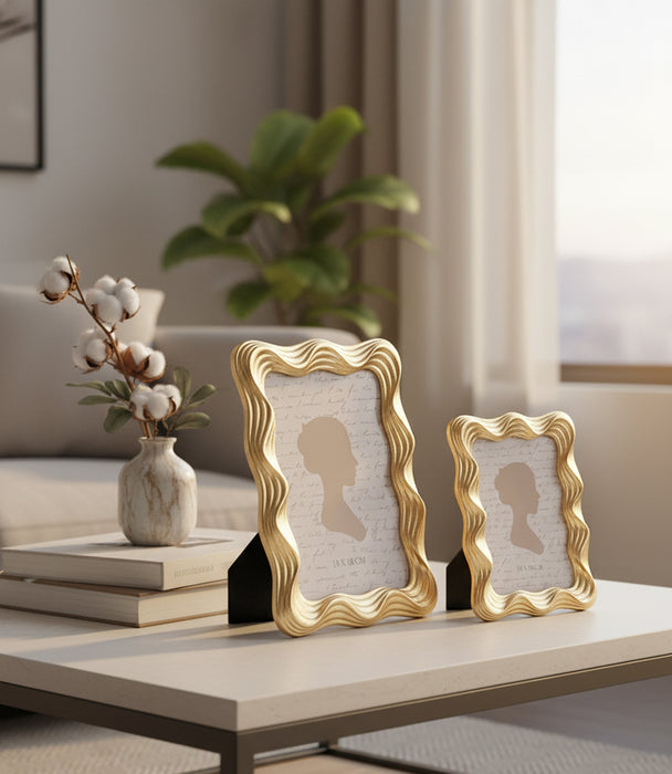 Kimberly Photo Frame Gold 10*15cm