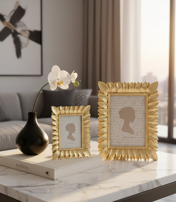 إطار صور كيمبرلي بولي ريزن ذهبي - 10×15سم