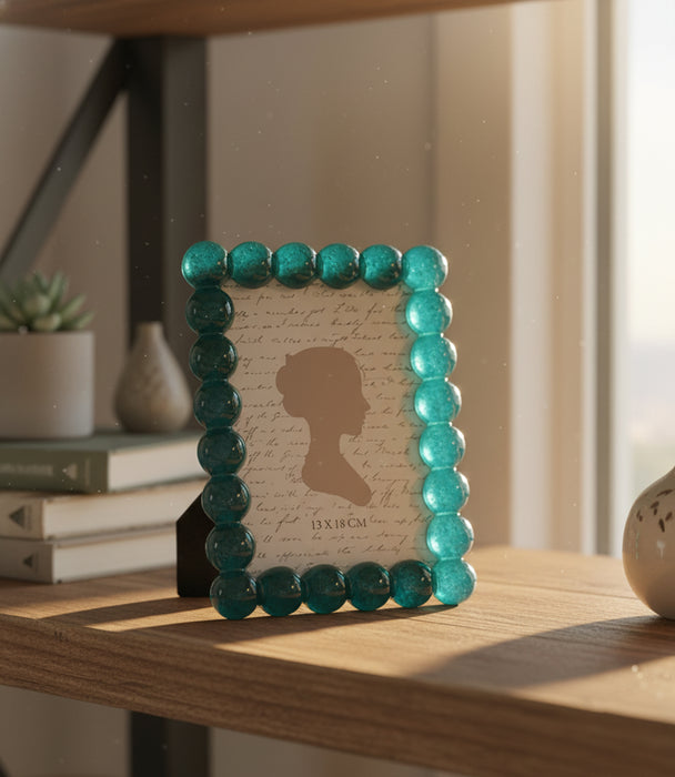 إطار صور كيمبرلي بولي ريزن أزرق مائي - 10×15 سم