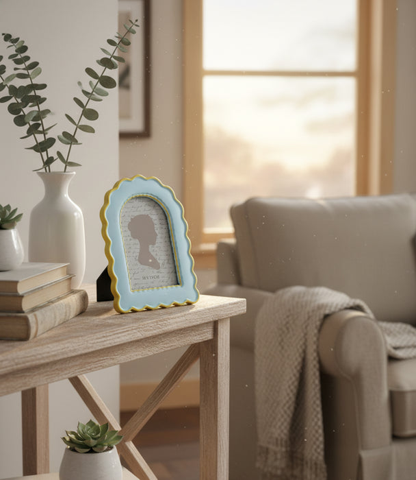 Kimberly Photo Frame Blue 10*15cm