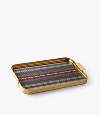 Wasim Aluminum Frame Tray 54.5*34*4Cm