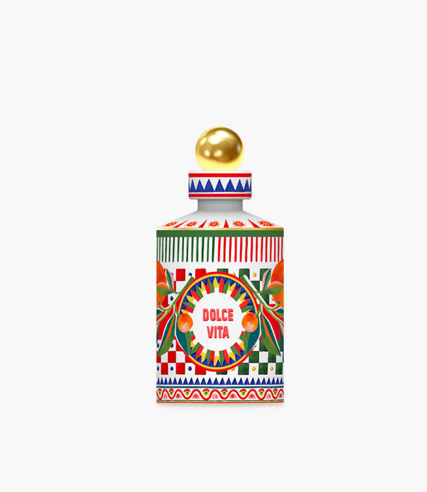 موزّع عطور دولتشي فيتا زجاج برسوم ملوّنة