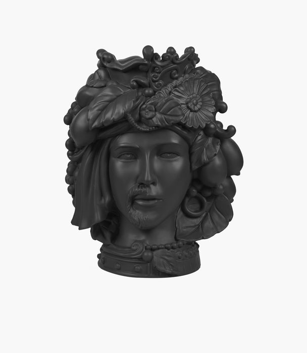 Teste Matte Polyresin Black Double Face M