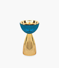 مبخرة إم أو بي كريستال زرقاء