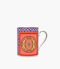 Ortgia Mug Porcelain Ortigia Letter O Ø8.5 H.10,5cm