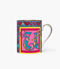 Ortgia Mug Porcelain Letter U Ø8.5 H.10,5cm