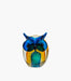 Murano Owl Scenic Sculpture Glass Blue - Roomours UAE