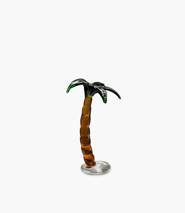 Palm Tree Glass Big 20.5x21.5x34Cm - Roomours UAE