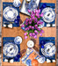Peony Blue 4 Persons Dinner Set 20 Pcs - Roomours UAE