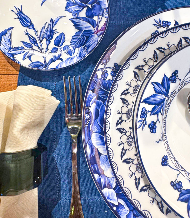 Pattern Play Peony Blue 4 Persons Dinner Set 20 Pcs