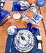 Peony Blue 4 Persons Dinner Set 20 Pcs - Roomours UAE