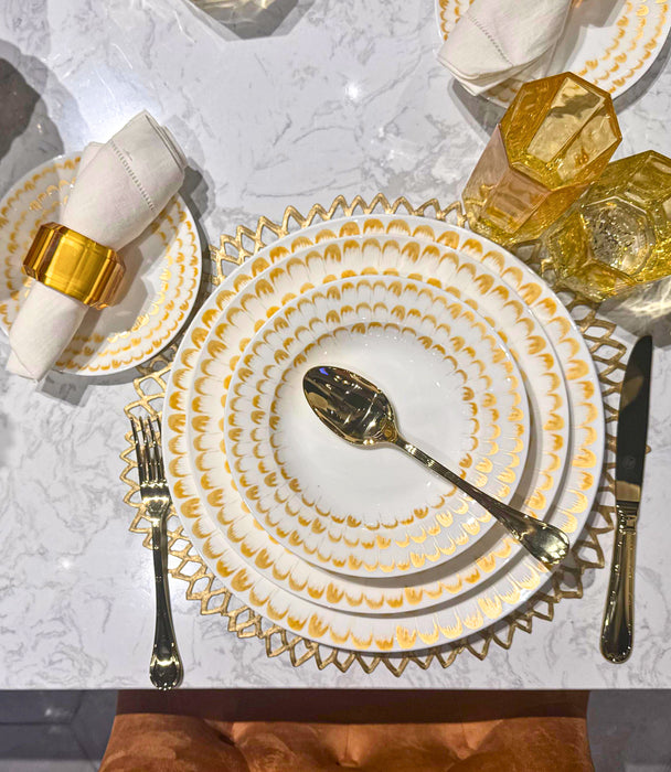 Pattern Play Pot Marigold 4 Persons Dinner Set 20 Pcs