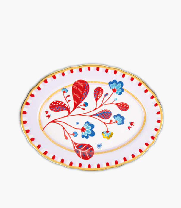 Mamma Mia Flower1 Dinner Plate - Porcelain Ø28cm