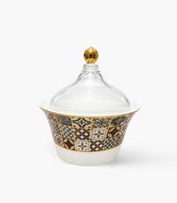 Andalusia Green D2 Dates Bowl w/ Lid