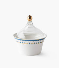 Blue Tiles Dates Bowl w/ Lid