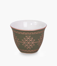 Badiyah Diamond Porcelain Gawa Cup S/6