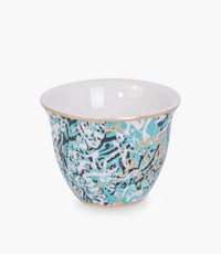 Diwani Porcelain Gawa Cup S/6 - Roomours UAE